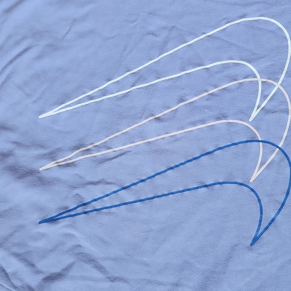 Womens periwinkle Nike Tank Top - Picture 3 of 5